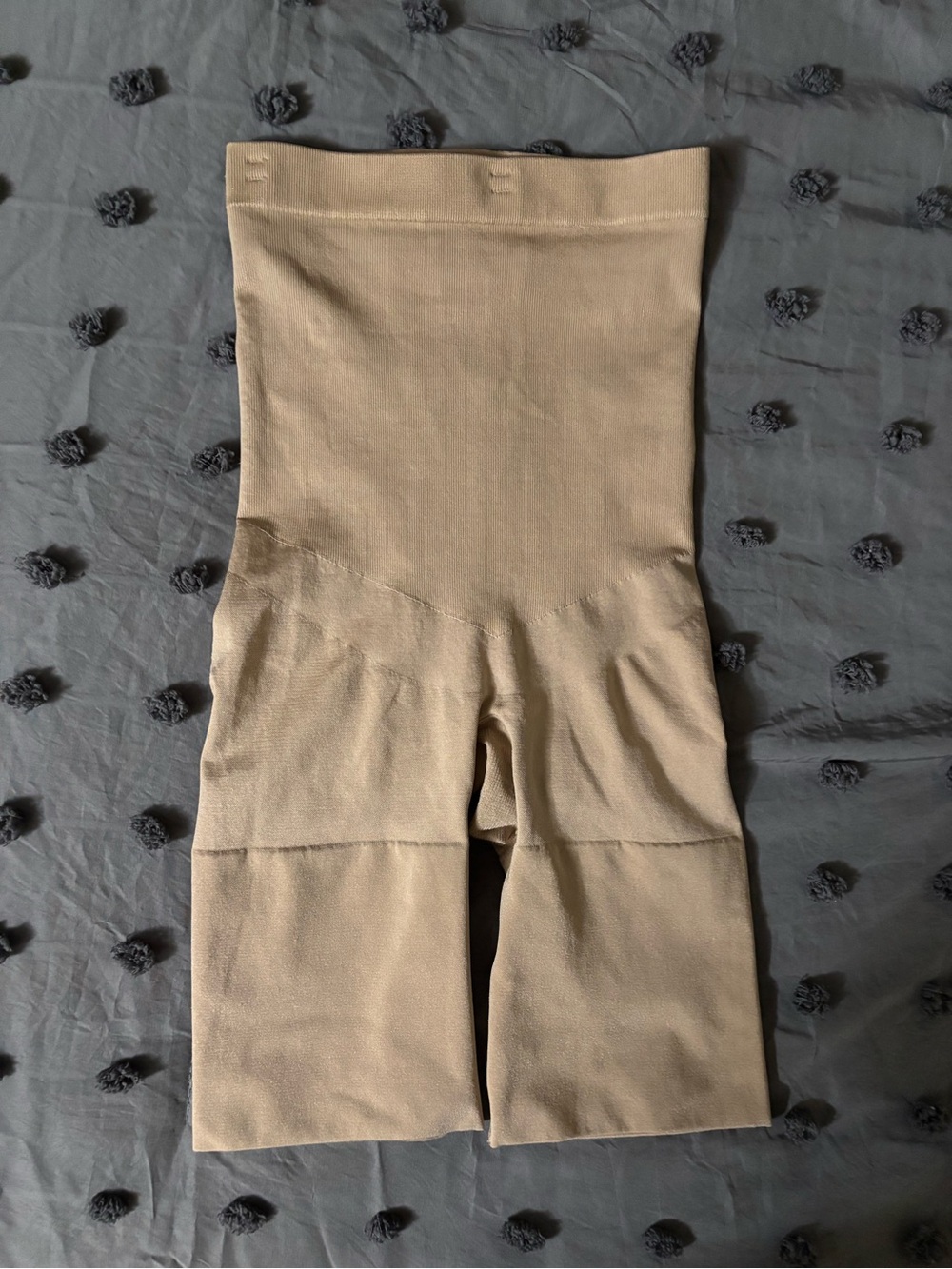 SPANX Nude High-Waist Shaping Shorts